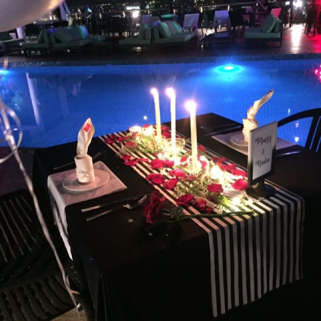 Candlelight Dinner Decor Everything Else Others On Carousell