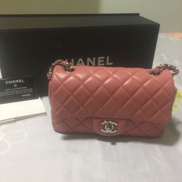 Chanel 2025 salmon pink