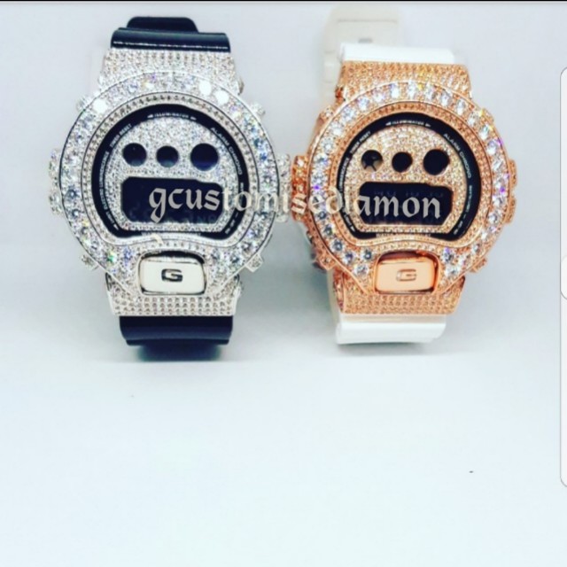 chrome diamond watches