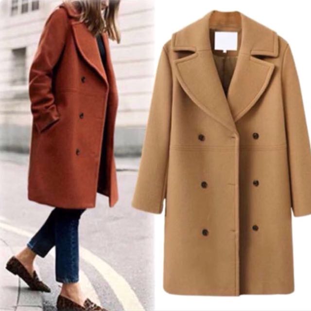 Europe Station Autumn And Winter Women S Clothing Wool Coat Coat