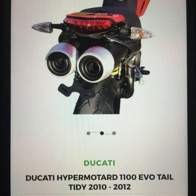 hypermotard tail tidy