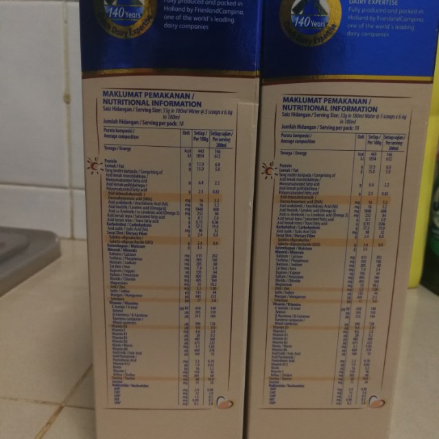 Friso Gold 3, Babies & Kids, Nursing & Feeding, Weaning & Toddler ...