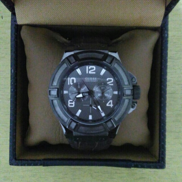 Guess W0040G2 Signatures Style Fesyen Pria Jam Tangan di Carousell