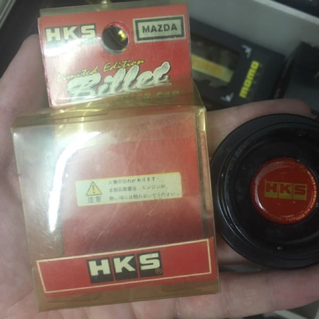 HKS ENGINE oil Cap (MAZDA), Auto Accessories on Carousell