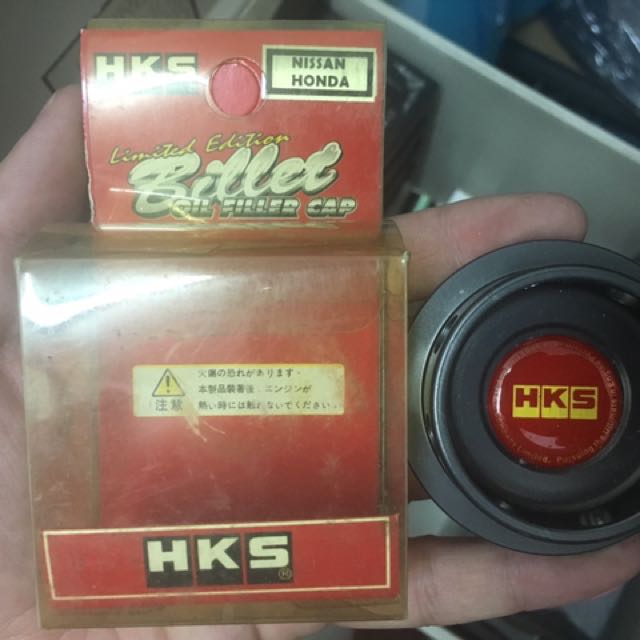 HKS ENGINE OIL CAP (nissan/honda), Auto Accessories on Carousell