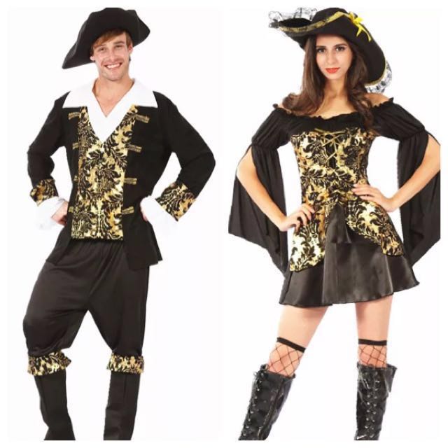 IN STOCK Pirates Costume Dress Pirates of the Caribbean movie character ...