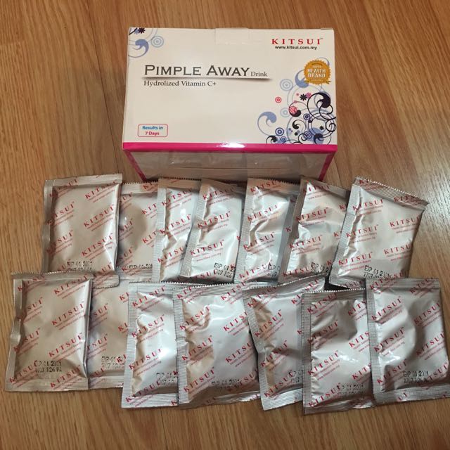 Kitsui Pimple Away Drink Health Beauty Skin Bath Body On Carousell