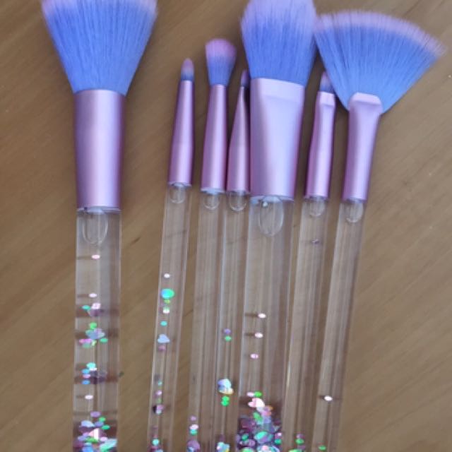 Limited Edition Lime Crime Aquarium Makeup Brushes Health Beauty