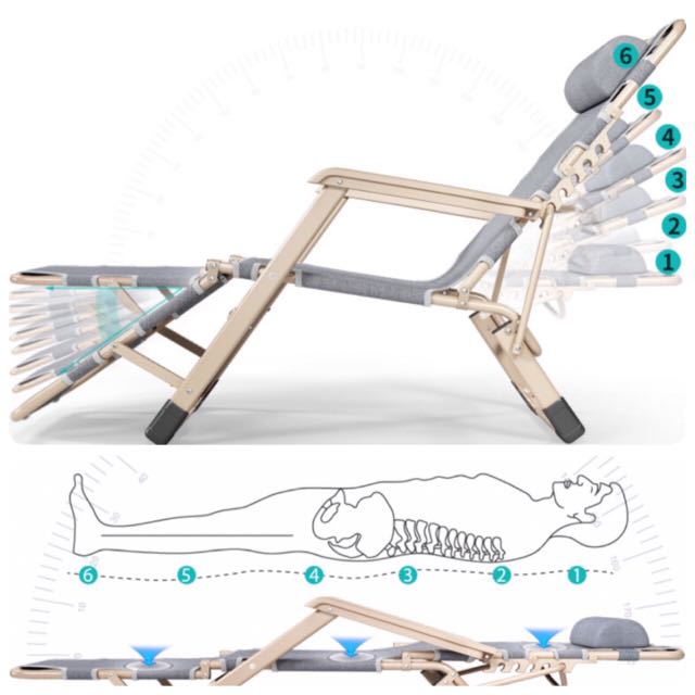 Multi Angle Reclining Chair/Bed improved version, Furniture & Home