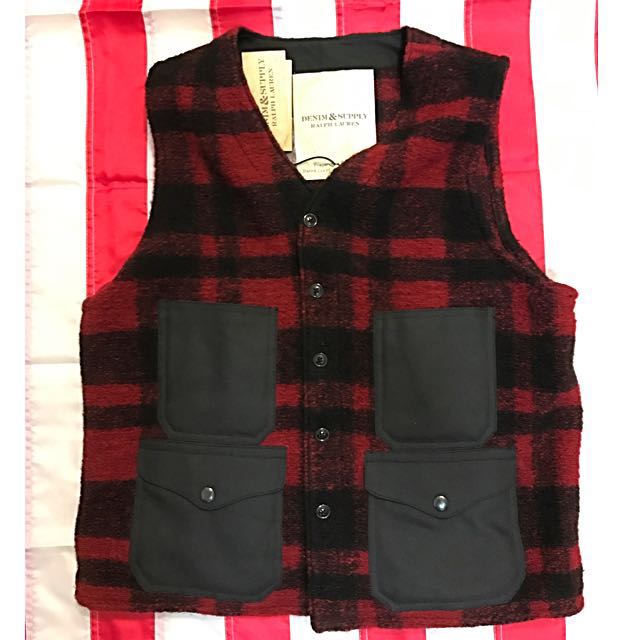 polo wool vest