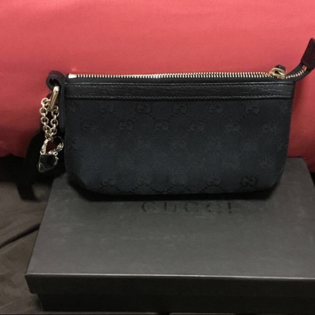 clear gucci purse