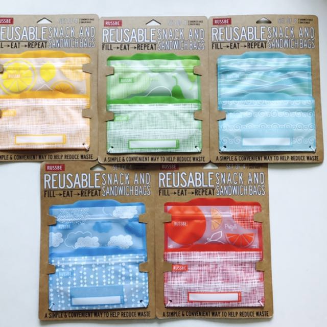 russbe reusable snack bags