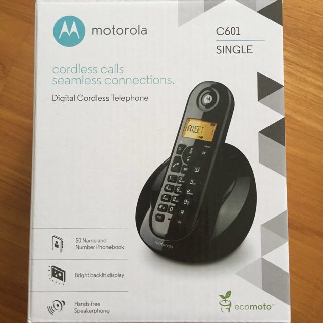 Single DECT GAP Digital Cordless Phone, Health & Nutrition, Health