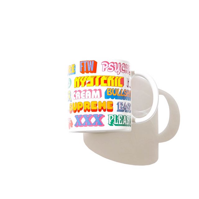 supreme hysteric glamour mug
