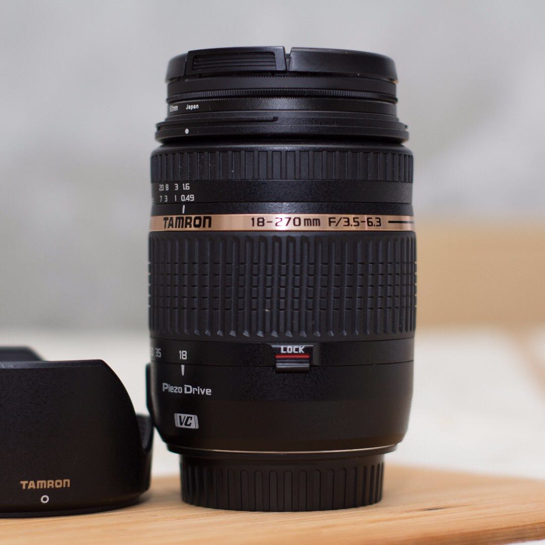 Tamron 18 270mm F 3 5 6 3 Di Ii Vc Pzd Canon Mount Photography On Carousell
