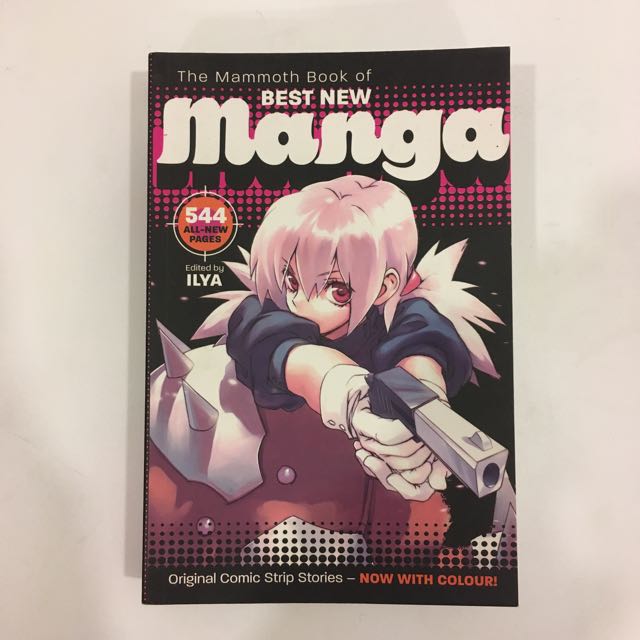 The Mammoth Book Of The Best New Manga Books Stationery Comics