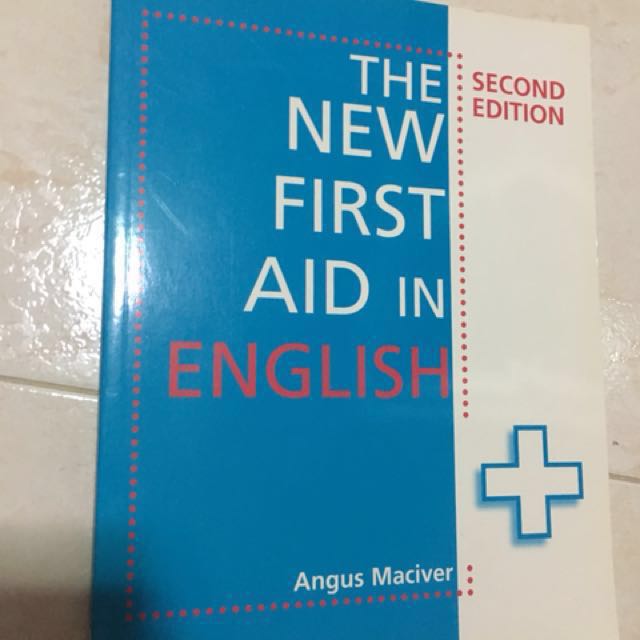 The New First Aid in English, Hobbies & Toys, Books & Magazines