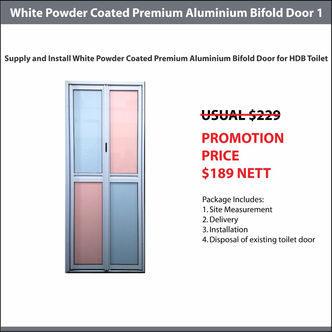 Folded Door Singapore Bifold Door