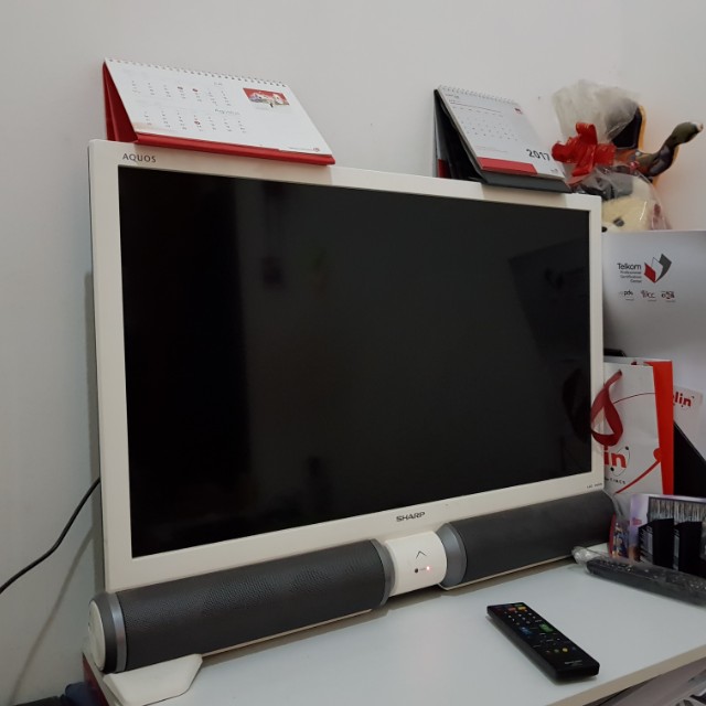 speaker tv led sharp