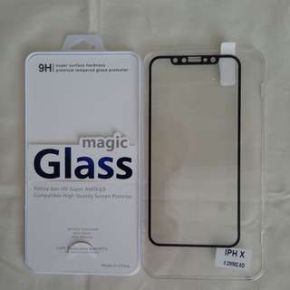 2.5D Full Coverage Tempered Glass Film Screen for iPhone X 