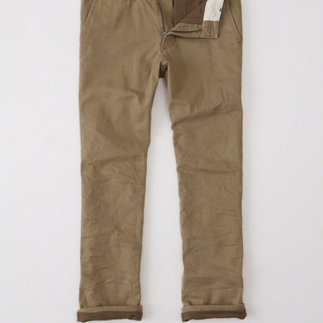flannel lined pants slim fit
