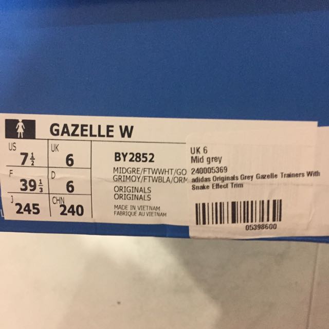 Gazelle size 6 sales