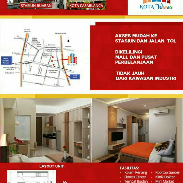 Apartemen Di Jakarta Cicilan 1 250 Jt Bulan Property For Sale On