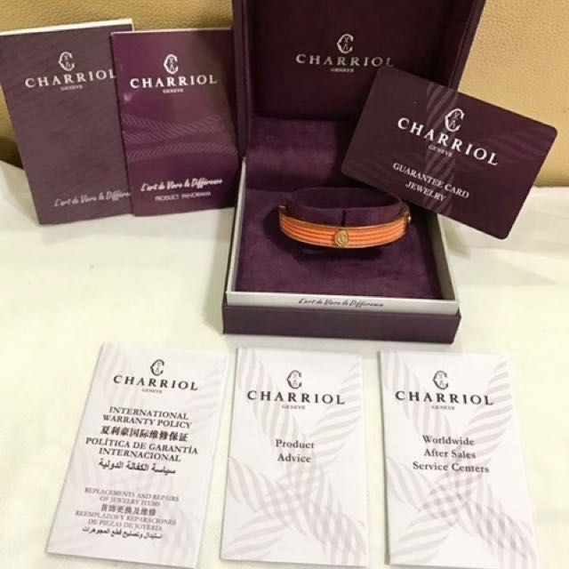 Authentic Charriol Forever Colors Bangle in Coral (Category: Bracelets) located in Las Pinas. Submitted by abcspantry (Listing ID 139991061, Image 1). Description: Authentic. With few scratches. Needs cleaning too, just bring it to any Charriol Stores. .