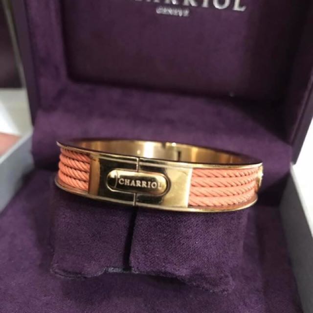 Authentic Charriol Forever Colors Bangle in Coral (Category: Bracelets) located in Las Pinas. Submitted by abcspantry (Listing ID 139991061, Image 3). Description: Authentic. With few scratches. Needs cleaning too, just bring it to any Charriol Stores. .