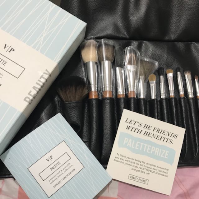 Authentic Vanity Planet Palette Professional And Portable Makeup Brush Collection Health Beauty Makeup On Carousell