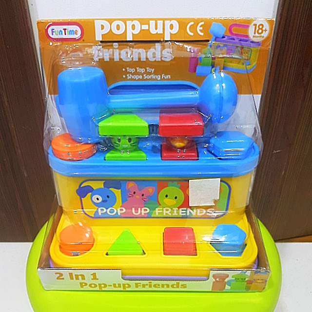 pop up friends toy