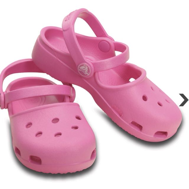 Brand new with tag in bag Crocs Girls Karin Clog size C12 Pink