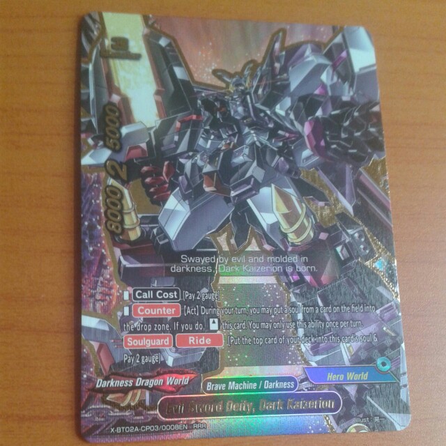Buddyfight Darkness Dragon Hero World Rrr Toys Games Board