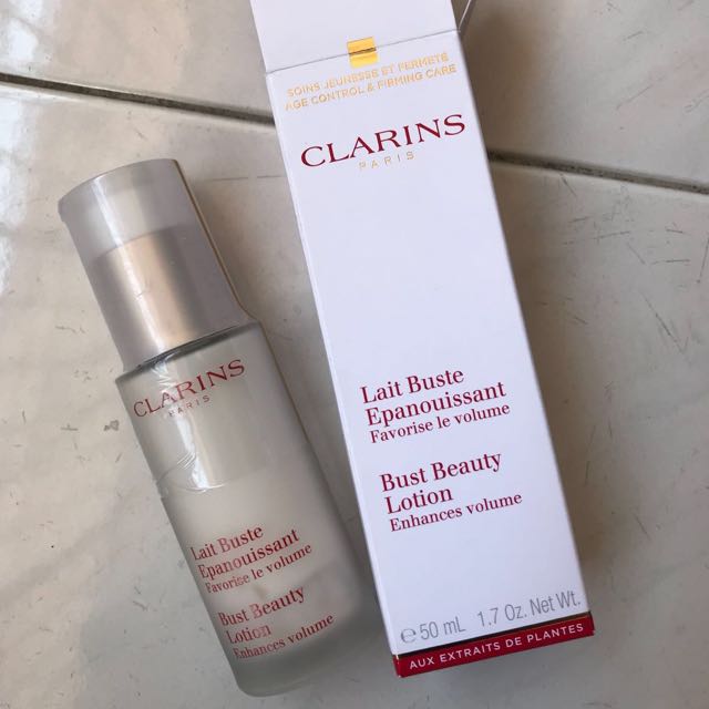 clarin bust beauty lotion