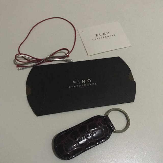 Fino on sale leatherware keychain