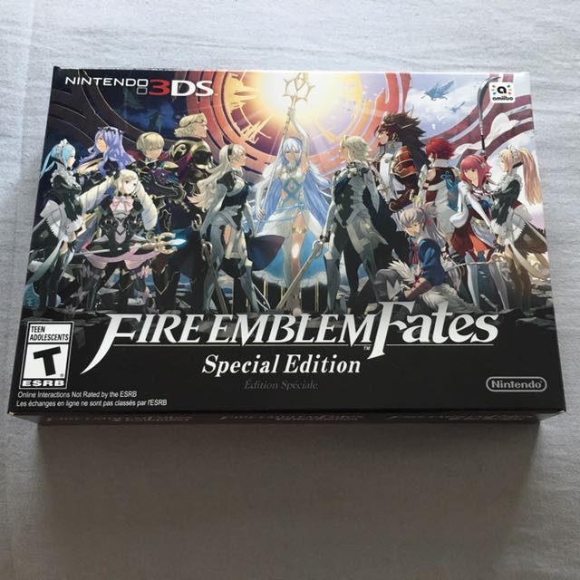 Fire Emblem Fates Special Edition Video Gaming Video Games Nintendo On Carousell