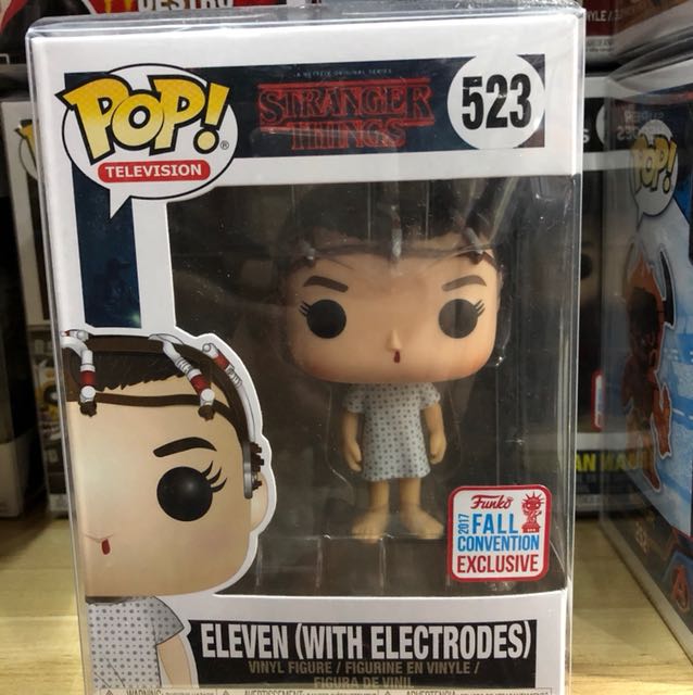 funko pop eleven with electrodes