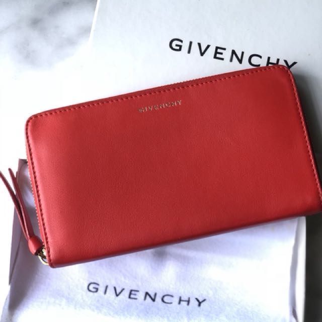 Givenchy red wallet Luxury Bags Wallets on Carousell