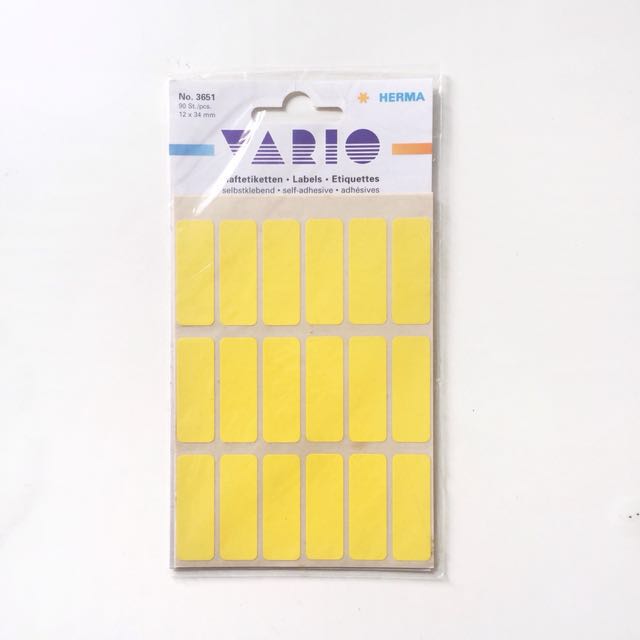 Etiket Herma 4184 12MM Getallen 0-9 Goudfolie 66 Stuks | Kantoorartikel | 818177