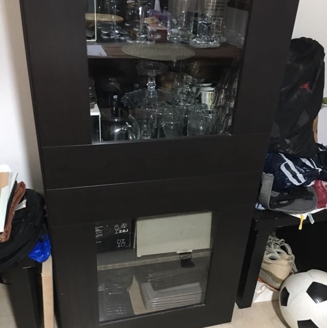 Ikea Billy Bookshelf Mini Bar Cabinet Furniture Shelves Drawers On Carousell