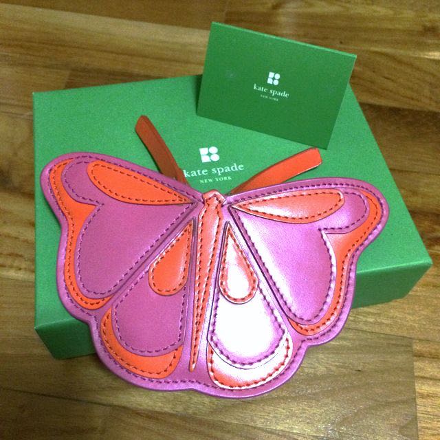 kate spade butterfly purse