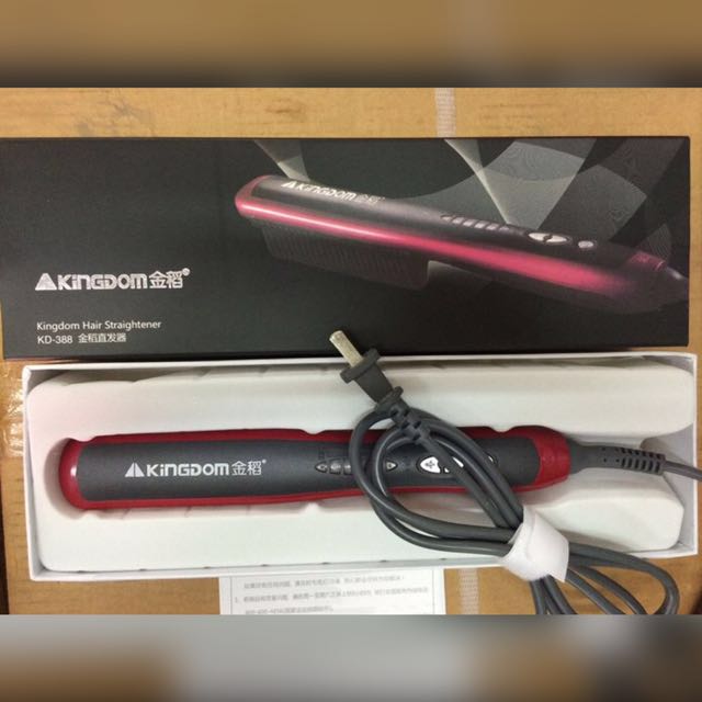 💥Kingdom hair straightener💥, Beauty & Personal Care, Hair on Carousell