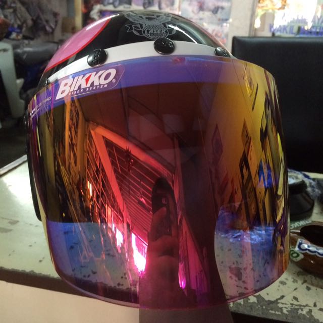 Laser Half Helmet Visorex, Motorbikes on Carousell