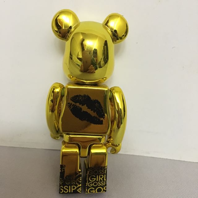 BEARBRICK 100% SERIES 9 PATTERN MEDICOMTOY KAWS