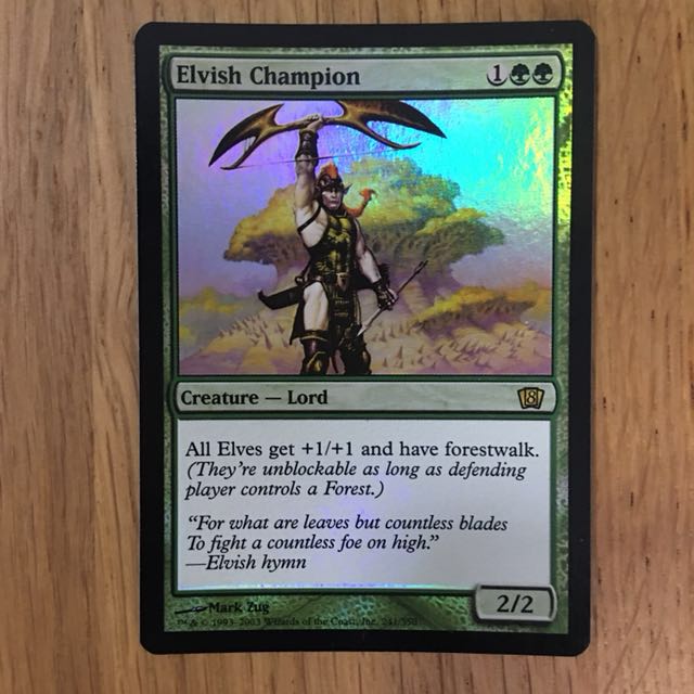 MTG 8th Edition Rare, Champion FOIL x 1, Hobbies & Toys, Toys Games on Carousell