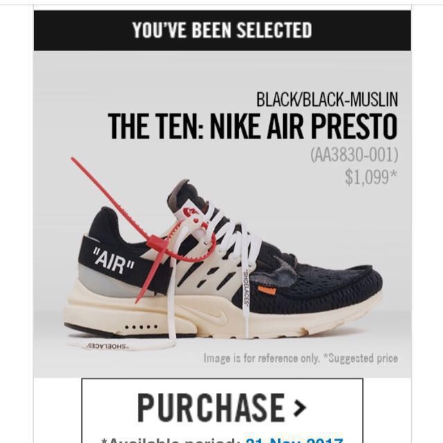 off white presto muslin