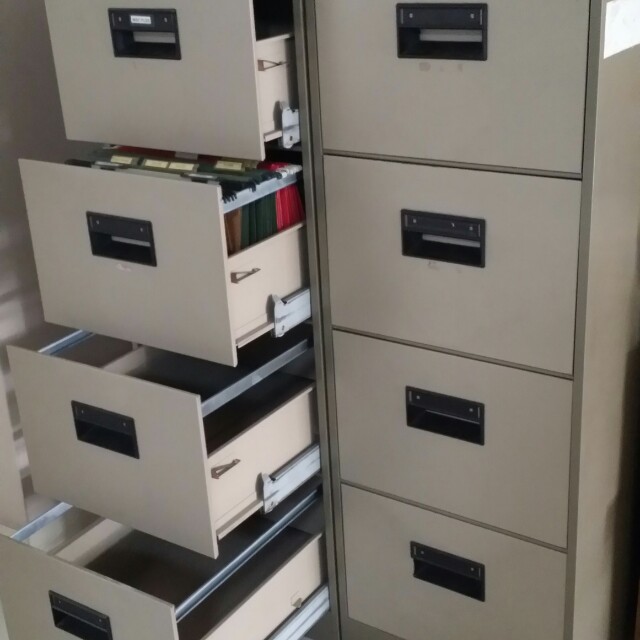 Office Steel Cabinet Furniture Others On Carousell