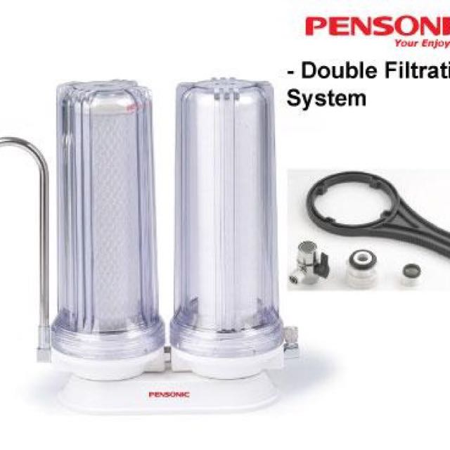 Pensonic water filter with new cartridges, Furniture & Home Living