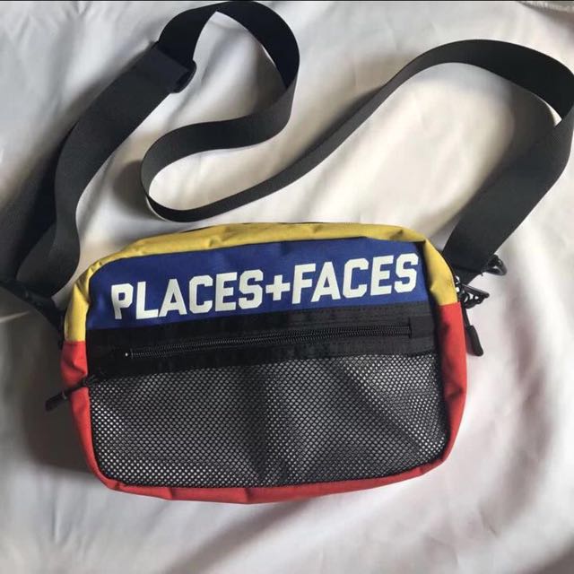 places plus faces pouch bag