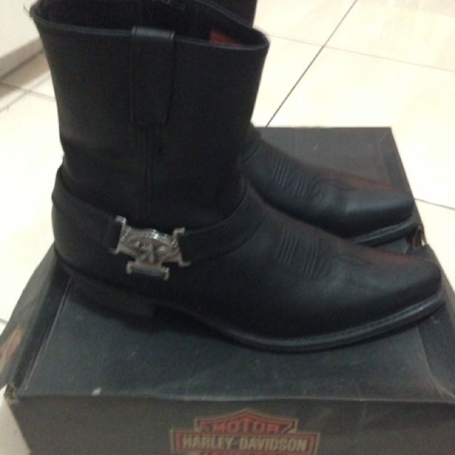 sepatu boot harley davidson